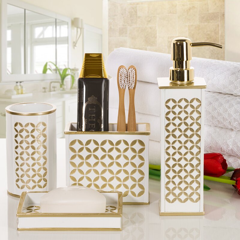 Creative Scents Dublin Bathroom factory Accessories Set Bathroom Decor Sets Accessories